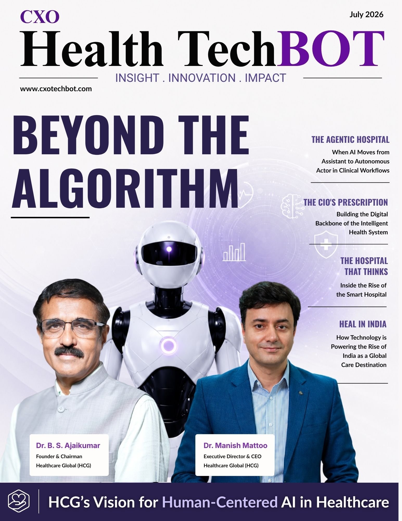 CXO Health TechBOT July 2026